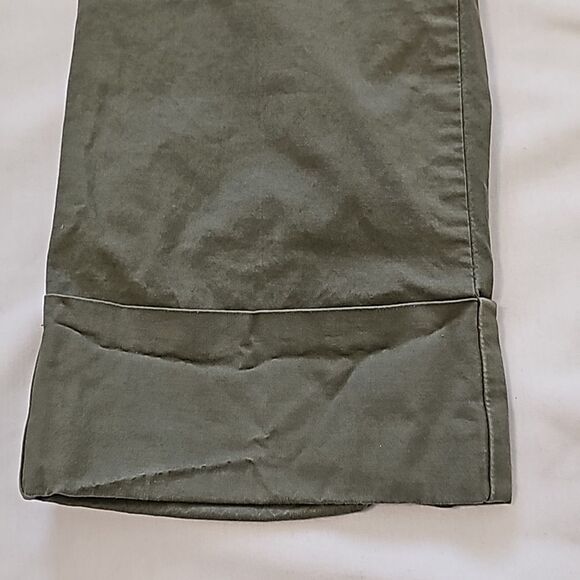 - Polo Ralph Lauren Womens Mint Green Cropped Pants Size 4 - Picture 2 of 8